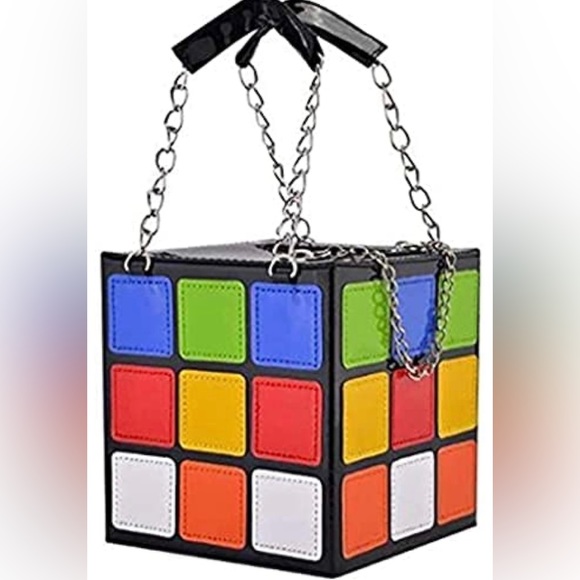 Handbags - 🎊HP🎊Cube Multicolor Chic Bag